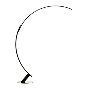 Kundalini Kyudo stojacia LED lampa, čierna