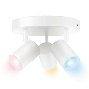 WiZ LED bodové svetlá Imageo, 3-pl. okrúhle biela