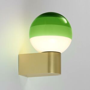 MARSET Dipping Light A1 LED svetlo zelená/mosadz