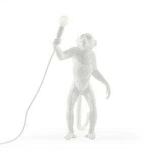 Vonkajšie LED svietidlo Monkey Lamp stojacie biela