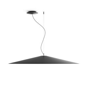 Luceplan Koinè LED svietidlo 927 Ø 110 cm čierna
