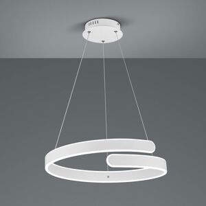 LED závesné svietidlo Parma stmievač switch, biela