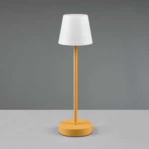 Stolová LED lampa Martinez, stmievač a CCT, žltá