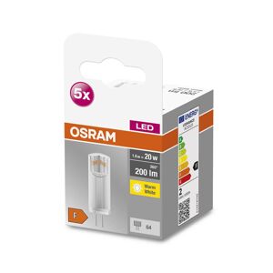 OSRAM Base PIN LED s kolíkom G4 1,8W 200 lm 5ks
