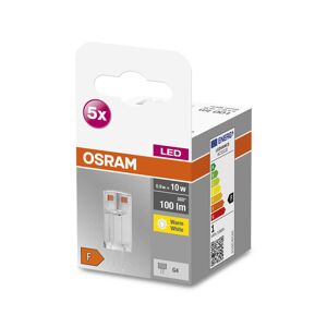 OSRAM Base PIN LED s kolíkom G4 0,9 W 100 lm 5 ks