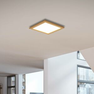 Lucande Aurinor LED panel prírodný dub 45 cm