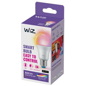 WiZ A60 LED žiarovka matná WiFi E27 8,5W RGBW