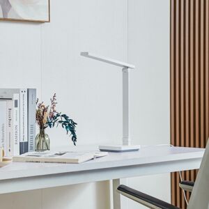 Lindby Rylas stolová LED lampa biela