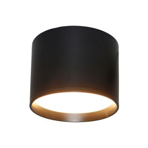 Lindby Nivoria LED svetlá Ø 12 cm, pieskovo-čierna