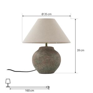 Lucande Thalorin stolová lampa, výška 39 cm