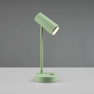 Stolová LED lampa Lenny CCT s batériou, zelená