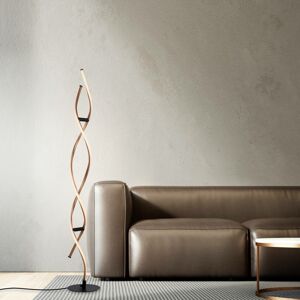 Paul Neuhaus Polina LED stojacia lampa, zlatá