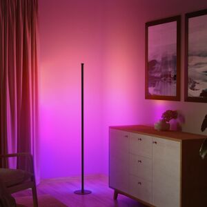 LED stojacia lampa s hudobným senzorom smart RGB stmievateľná