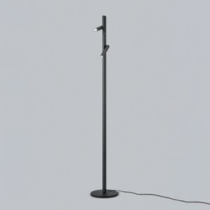 Helestra Coni LED lampa 2 svetlá 160 cm čierna