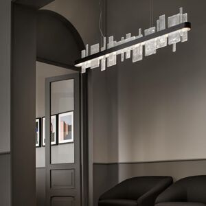 Závesné svetlo LED Ribbon Linear, 150 cm, čierna, Up & Down