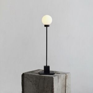 Severná stolová lampa Snowball, čierna