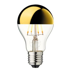 LED zrkadlová lampa Ľubovoľná E27 zlatá 3,5W 2700K stmievateľná