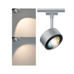 Paulmann URail Aldan LED reflektor, matný chróm, kov, CCT
