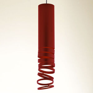 Artemide Závesná lampa Artemide Decomposé, červená