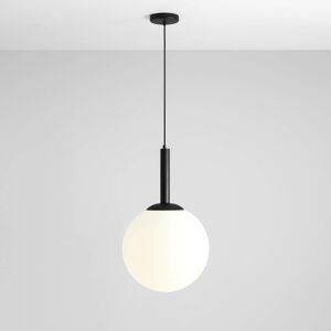 Závesná lampa Bosso 1-plameňová biela/čierna 40 cm
