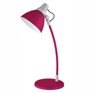 Farebná stolná lampa Pink, s podstavcom