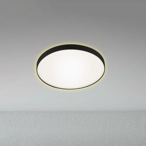 Stropné LED svetlo Flet s podsvietením, Ø 28,5 cm