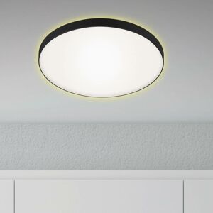 Stropné LED svetlo Flet s podsvietením, Ø 35,5 cm