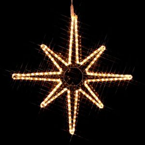 Svietiaca LED hviezda Signe pre ext. aj interiér