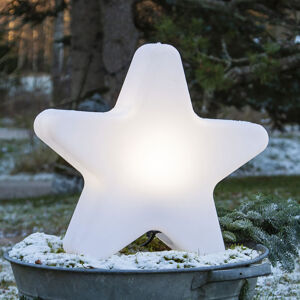 Terasová lampa Gardenlight, tvar hviezdy
