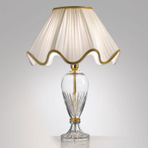 Stolná lampa Belle Epoque, 50 cm zlatá