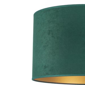Závesná lampa Golden Roller Ø 40 cm zelená/zlatá