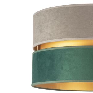 Stolová lampa Golden Duo sivá/zelená/zlatá 50 cm