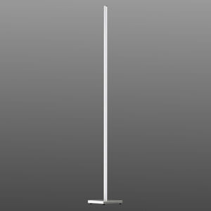 Funkčná stojaca LED lampa Orix v bielej, 180 cm