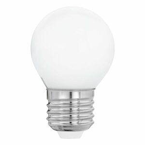 LED žiarovka E27 G45 4 W, teplá biela, opál
