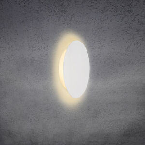 Escale Blade nástenné LED svetlo, biele, Ø 24 cm