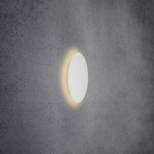 Escale Blade nástenné LED svetlo, biele, Ø 34 cm