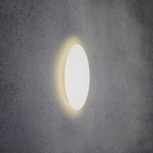 Escale Blade nástenné LED svetlo, biele, Ø 44 cm