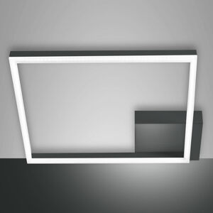 Stropné LED svietidlo Bard 42x42 antracit