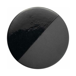 Závesné svetlo Caxixi z keramiky, čierne