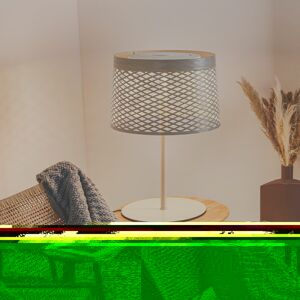 Foscarini Twiggy Grid XL stolová LED lampa, greige