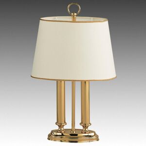 Knapstein Exkluzívna stolná lampa Queen mini, mosadz