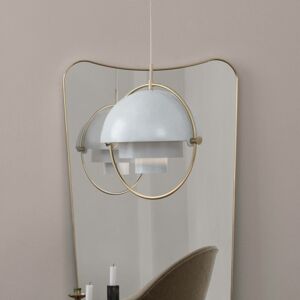GUBI Multi-Lite závesná lampa 25,5 cm mosadz/biela