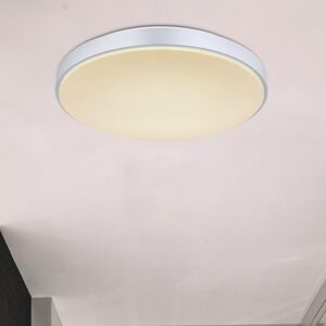 Stropné LED svietidlo Sonny striebro, CCT, Ø 41 cm