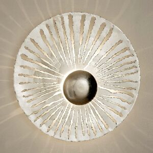 Nástenné LED svietidlo Pietro, okrúhle, strieborné
