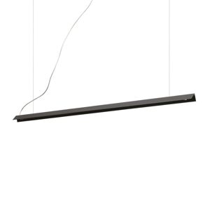 Ideal Lux V-Line závesné LED svietidlo, čierna