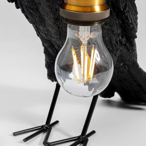 KARE Animal Crow stolná lampa v tvare vrany