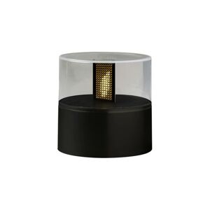 Dekoračné LED s efektom plameňa, podstavec čierna