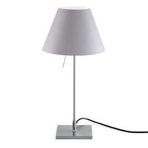 Luceplan Costanzina stolná lampa hliník biela hmla