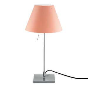 Luceplan Costanzina stolná lampa hliník ružová