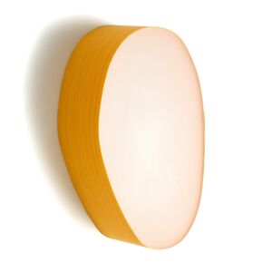 LZF Guijarro Small nástenné LED svietidlo, žltá